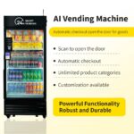 Vending Machine,Smart Refrigerated Vending Machine with Touch Card Reader (Black, Max) - Image 6