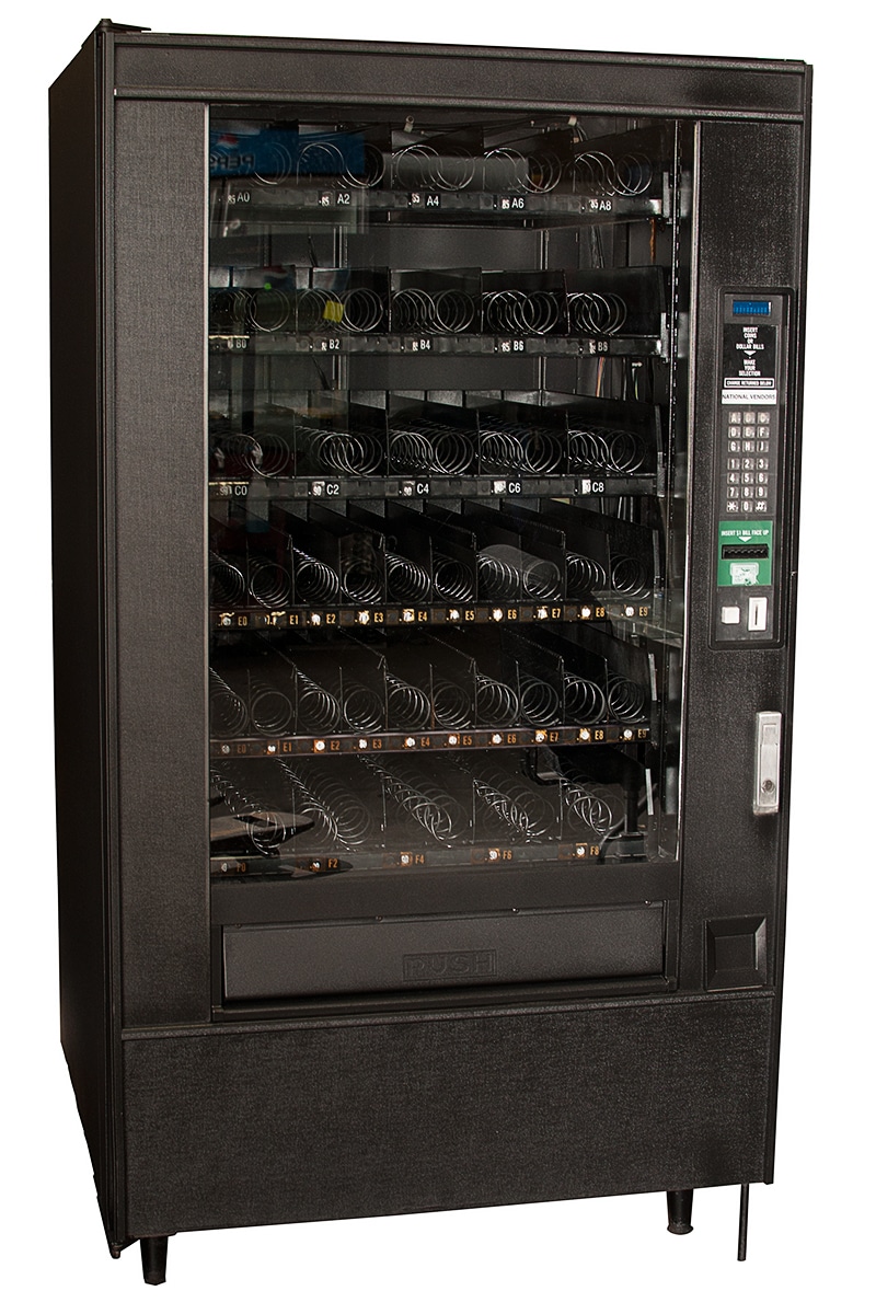 National147_001 (1) Crane National 147 Snack Vending Machine (Refurbished) - Image 1