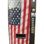 Dixie Narco 501E Beverage Vending Machine American Flag (Refurbished)