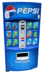 Dixie Narco 501E HVV Pepsi Beverage Soda Vending Machine