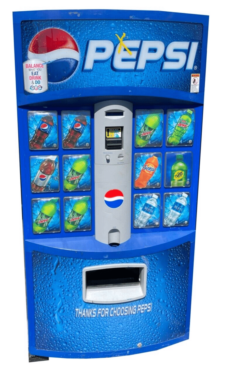 s-l1600-1-2 (1) Dixie Narco 501E HVV Pepsi Beverage Soda Vending Machine - Image 1