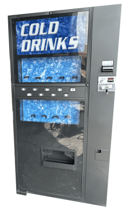 Dixie Narco 501E Live Display Beverage Vending Machine (Refurbished)