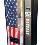 Dixie Narco 276E Beverage Vending Machine American Flag (Refurbished)
