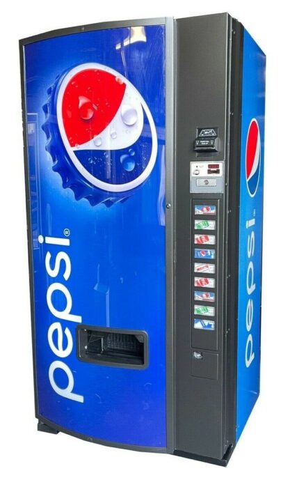 Dixie Narco 501E Pepsi Beverage Vending Machine (Refurbished)