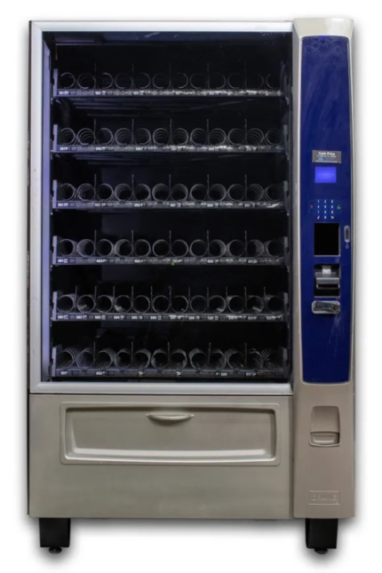 Crane 187 Merchant Media Snack Vending Machine 3.5″ Touch Screen (REFURBISHED)